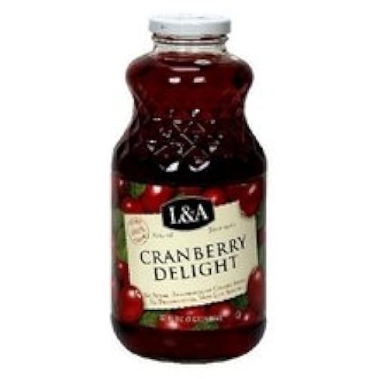 L & A Juice Cranberry Delight 18x 32 Oz 575741389