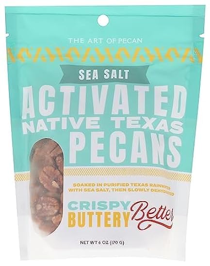 The Art of Pecan - Sea Salt - Activated Native Texas Pecans (BULK) (30) 617195482
