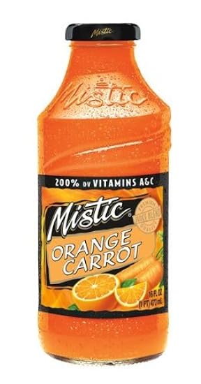 Mistic Orange Carrot Juice 16 Oz. (12 Pack Case) by Mis
