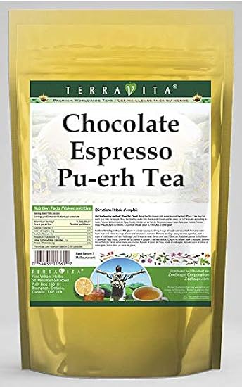 Chocolate Espresso Pu-erh Tea (50 tea bolsas, ZIN: 5422