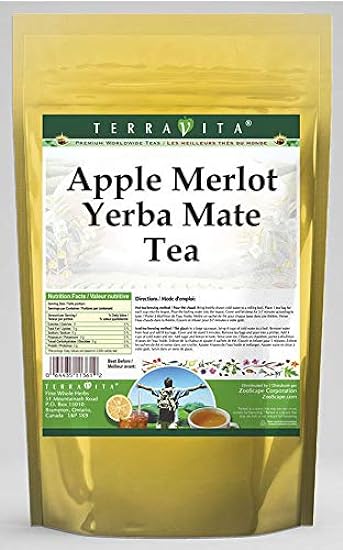 Apple Merlot Yerba Mate Tea (25 tea bolsas, ZIN: 566670