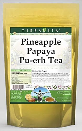 Pineapple Papaya Pu-erh Tea (25 tea bolsas, ZIN: 540661