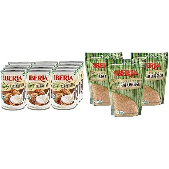Iberia Organic Coconut Milk, 13.5 fl. oz. (Pack of 12) 