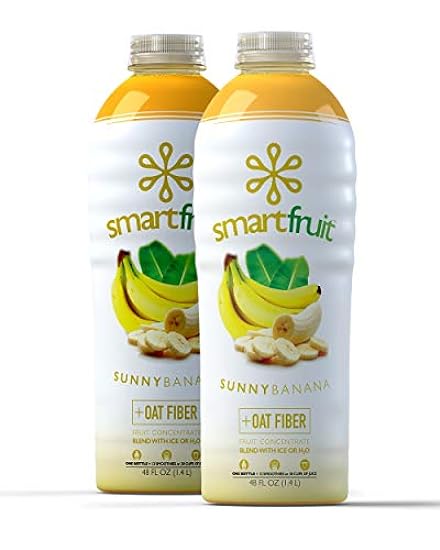 Smartfruit Sunny Banana + Oat Fiber, 100% Real Fruit Pu