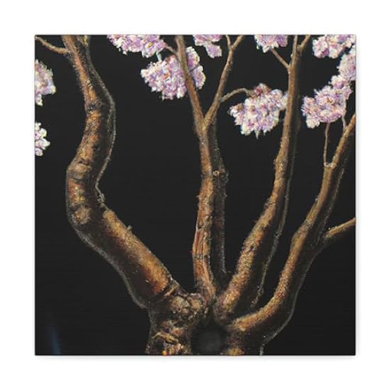 Cherry Blossom Brilliance. - Canvas 16″ x 16″ / Premium