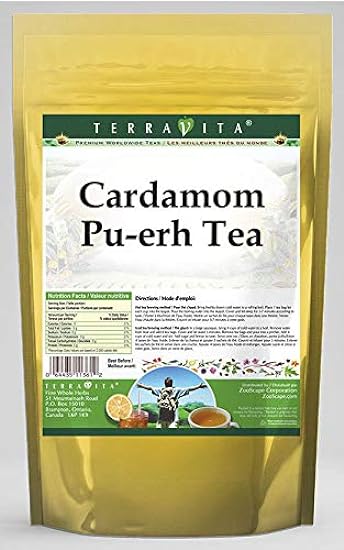 Cardamom Pu-erh Tea (50 tea bolsas, ZIN: 530003) - 3 Pa