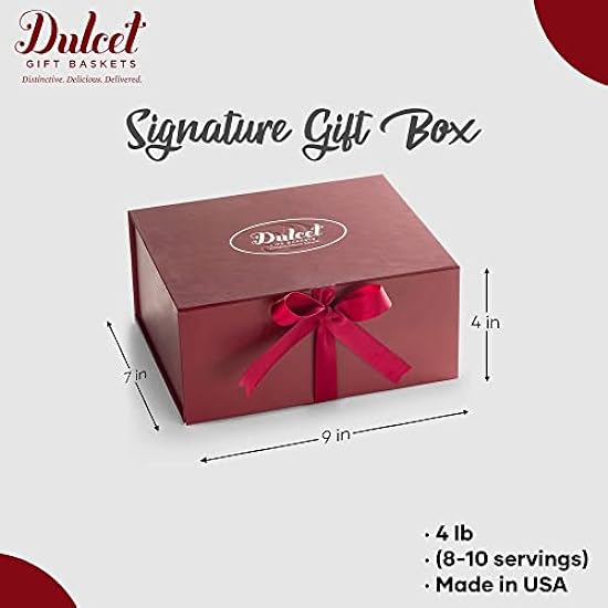Dulcet Gift Baskets Sweet Success: Gourmet Cookie and Snack Gift Basket for All Occasions present Holidays, Birthday, Sympathy, Get Well, Family or Office Gatherings for Men & Women. 895714539