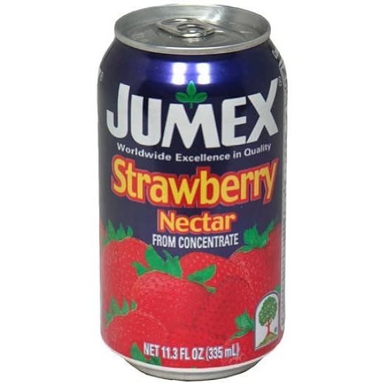 Jumex Nectar Strawberry, 11.3-Ounce (Pack of 24) 906995