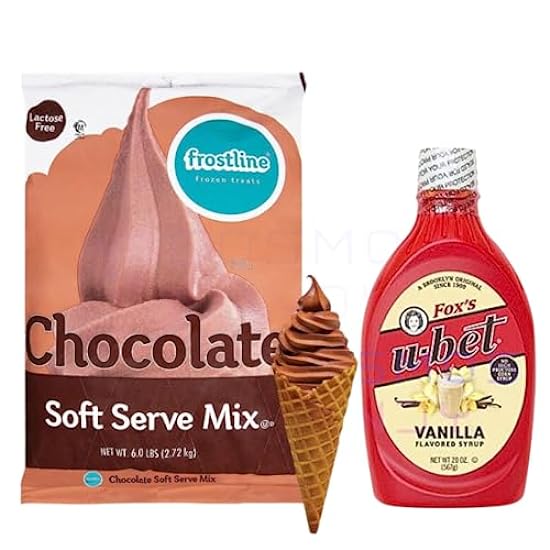 COSMOS CANDY Frostline Soft Serve Ice Cream Mix & UBET 