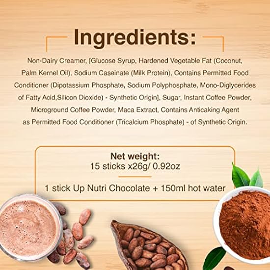 CNI Premix Cocoa Beverage with Milkwort Root Extract 15´s x 7 Boxes 458279123