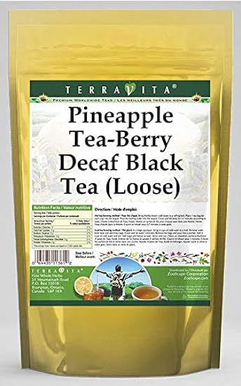 Pineapple Tea-Berry Decaf Negro Tea (Loose) (4 oz, ZIN: