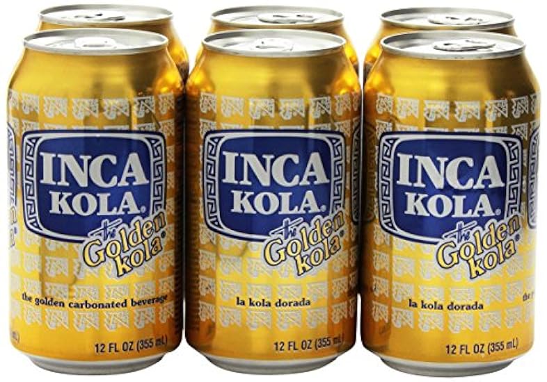 Inca Kola Golden Carbonated Beverage Soda - la kola dor