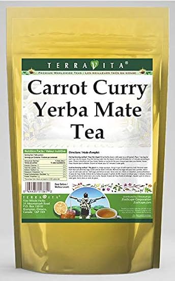Carrot Curry Yerba Mate Tea (25 tea bolsas, ZIN: 570466