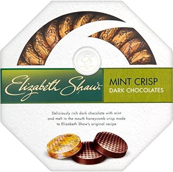 Elizabeth Shaw Mint Crisp Chocolate negro (175g) - Pack