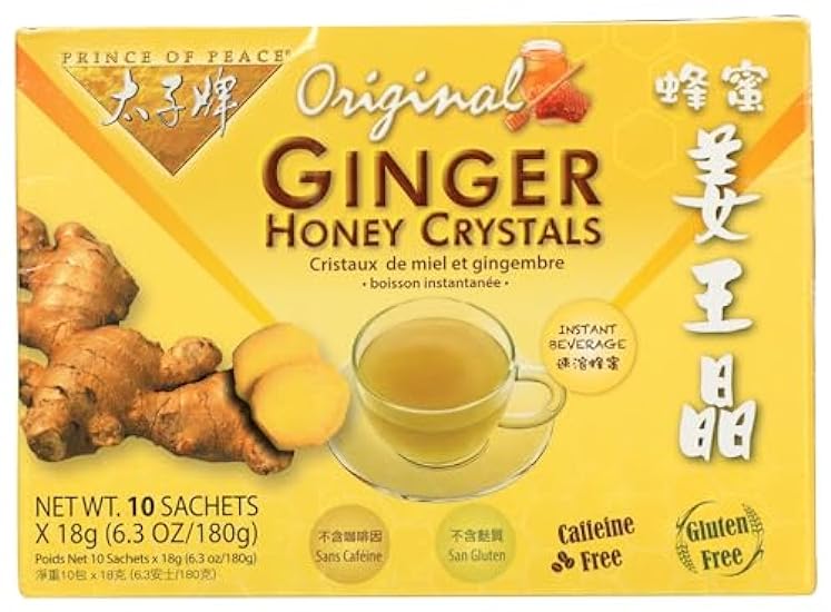 Prince Of Peace Original Ginger Honey Crystals Instant 