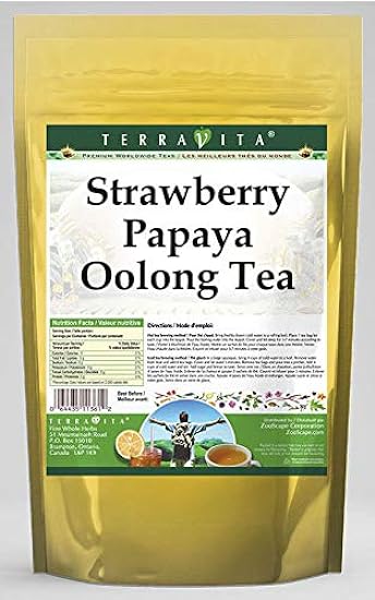 Strawberry Papaya Oolong Tea (25 tea bolsas, ZIN: 54058