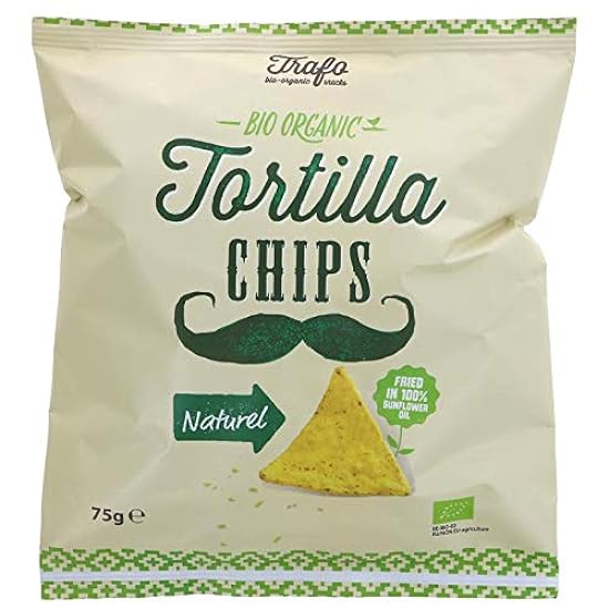 Trafo Tortilla Chips - Natural 75g (Pack of 16) 9916583