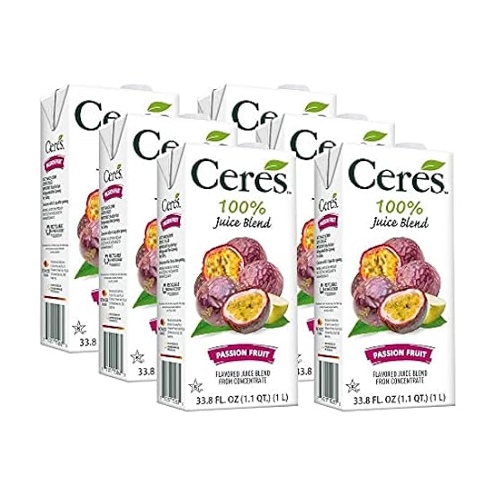 Ceres 100% All Natural Pure Fruit Juice Blend, Passion 
