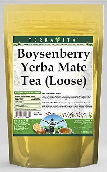 Boysenberry Yerba Mate Tea (Loose) (8 oz, ZIN: 547692) 