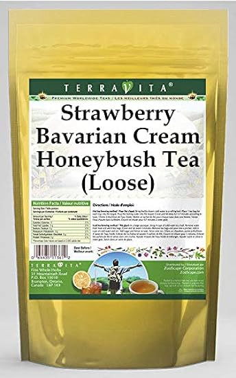 Strawberry Bavarian Cream Honeybush Tea (Loose) (8 oz, 